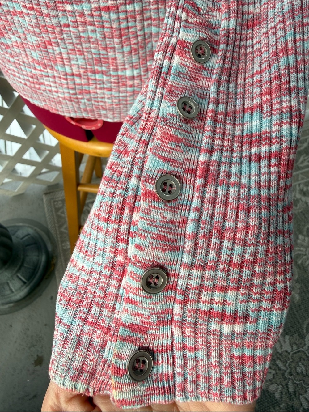 Sundance Living Legend Space Dye Ribbed Henley - Picture 4 of 11